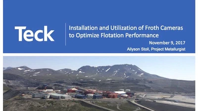 Installation and Utilization of Froth Cameras to Optimize Flotation Performance featured image
